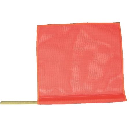Safety Flag Co Blaze Orange Mesh Safety Flag SFKV18-30